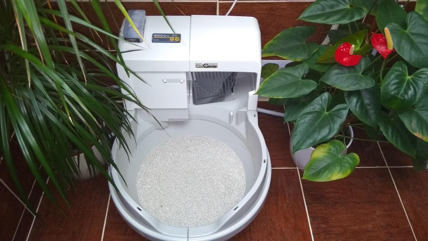 Zkušenosti s kočičím wc Catgenie Kočičí automatická toaleta Catgenie